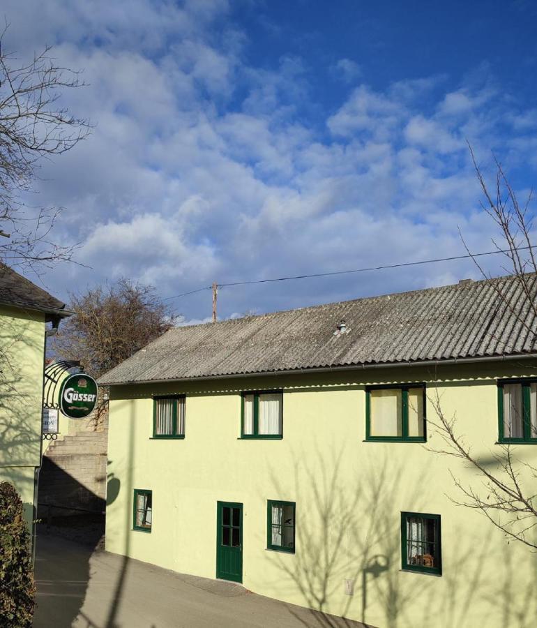 Landpension Gschwantner Lengenfeld Buitenkant foto